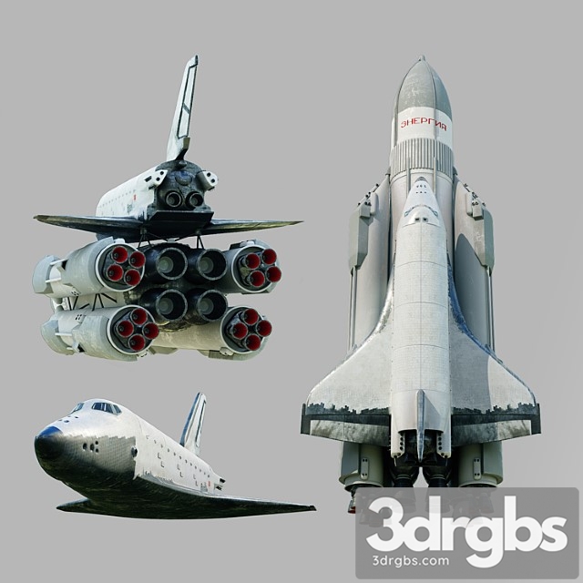 Buran and energy 3dsmax Download - thumbnail 1