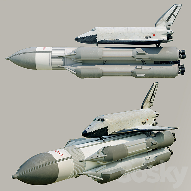 Buran and Energy 3DSMax File - thumbnail 2