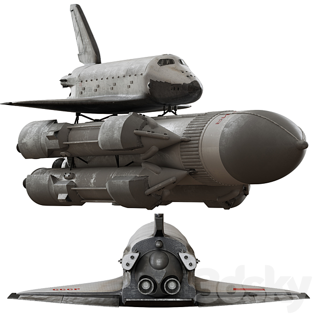 Buran and Energy 3DSMax File - thumbnail 5