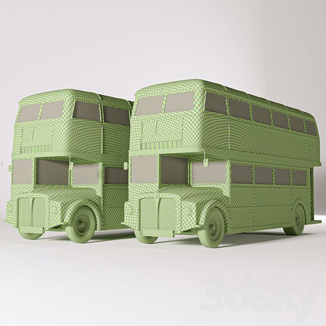 bus_routemaster 3DS Max Model - thumbnail 3