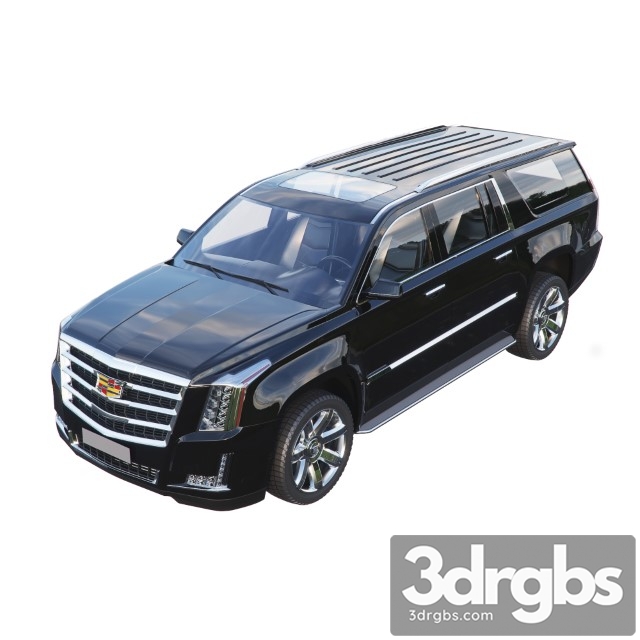 Cadillac Escalade ESV 3dsmax Download - thumbnail 1