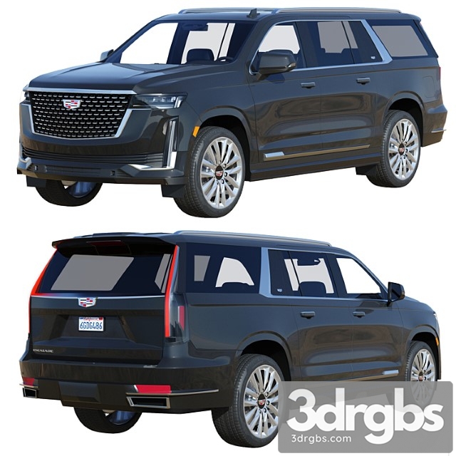 Cadillac escalade esv luxury 2021 - thumbnail 1