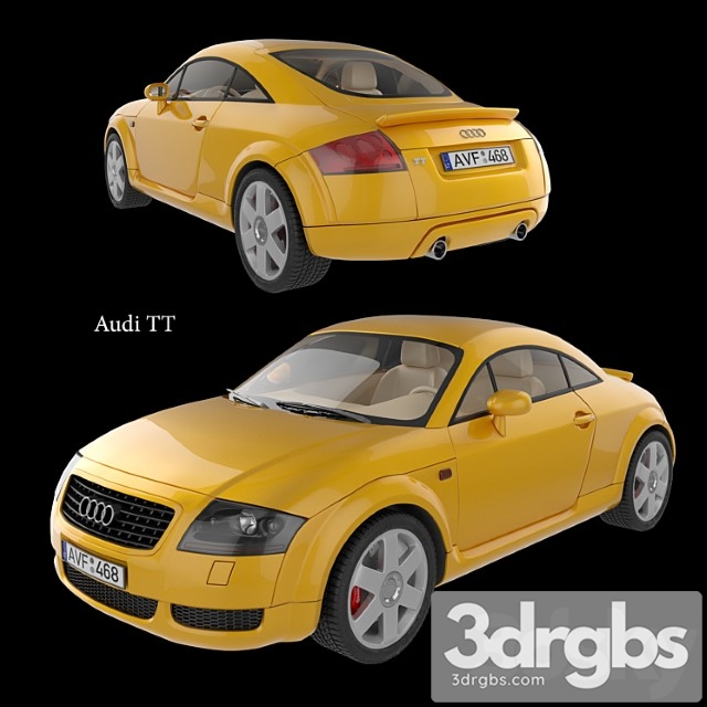 Car audi tt 3dsmax Download - thumbnail 1