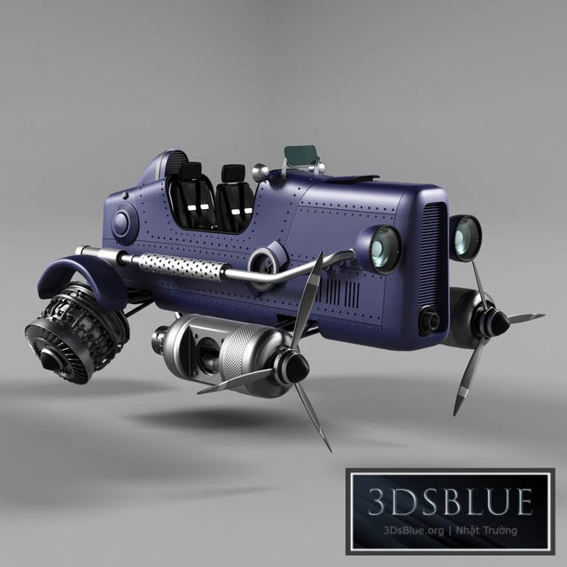 CAR Dragonfly 3DS Max - thumbnail 3