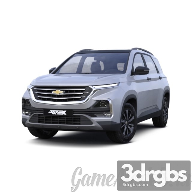 Chevrolet Captiva Premier 2021 3dsmax Download - thumbnail 1