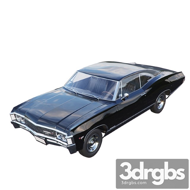 Chevrolet Impala 67 3dsmax Download - thumbnail 1