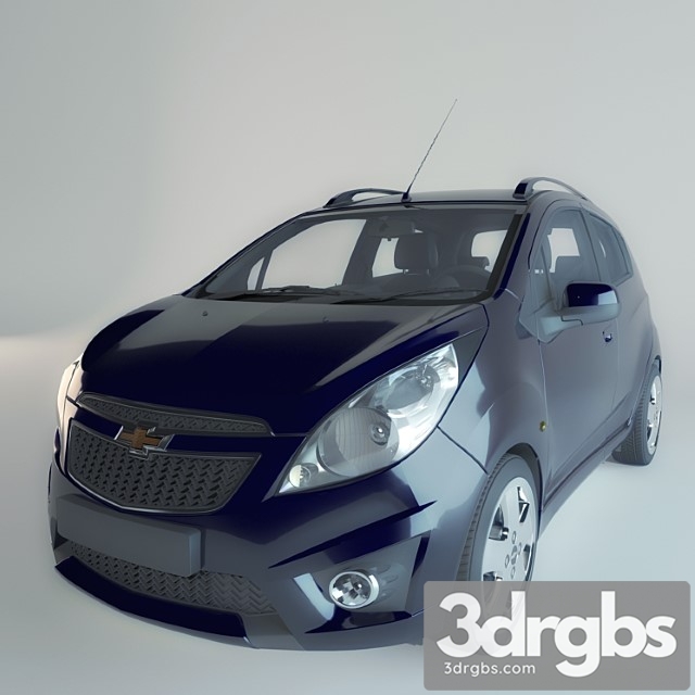 Chevrolet spark 3dsmax Download - thumbnail 1