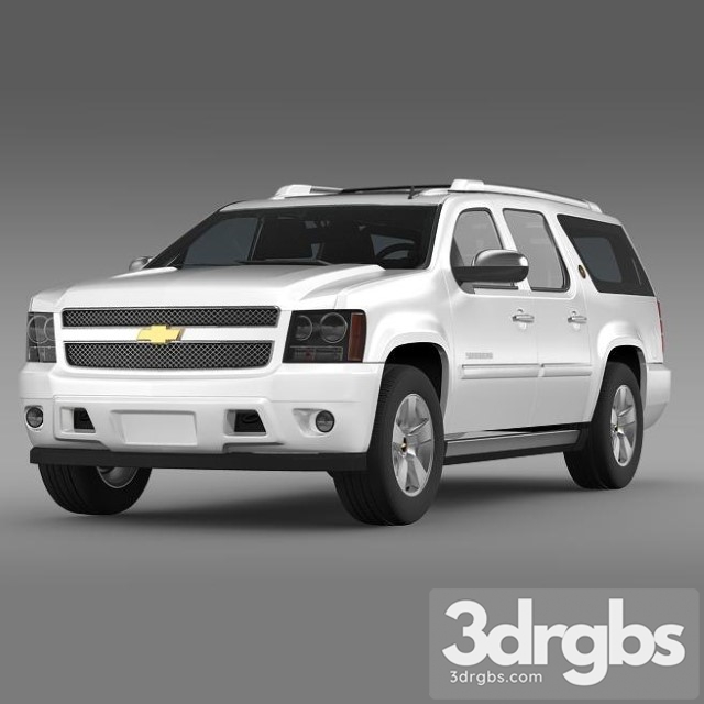 Chevrolet Suburban Diamond Edition 3dsmax Download - thumbnail 1