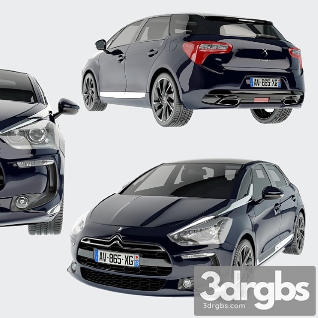 Citroen ds5 3dsmax Download - thumbnail 1