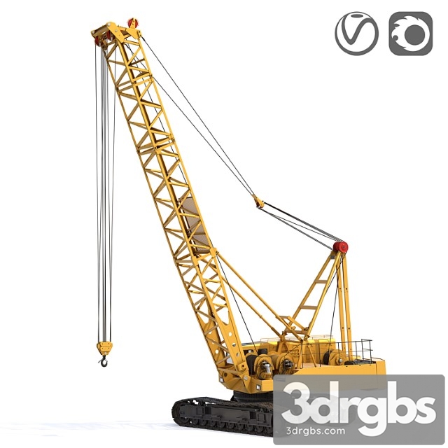 Crawler crane dek-361 - thumbnail 1