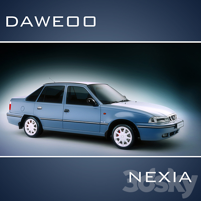 Daewoo Nexia 3ds Max - thumbnail 1