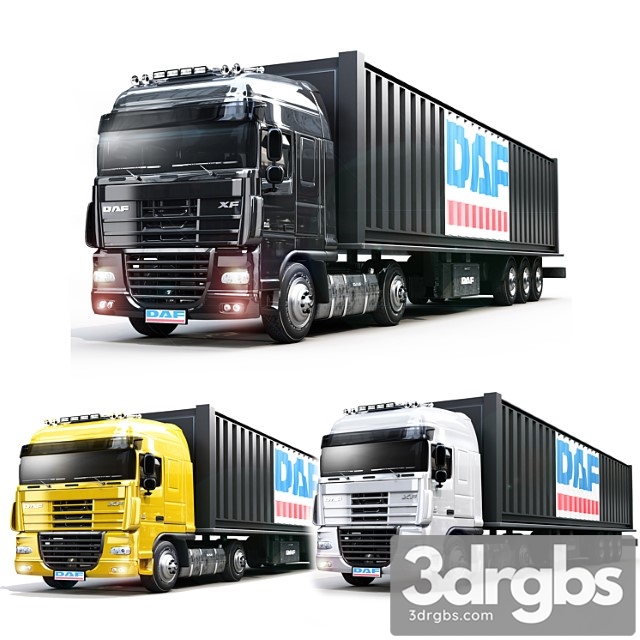 Daf xf 3dsmax Download - thumbnail 1