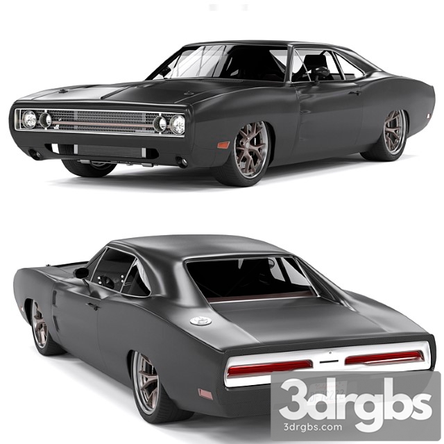 Dodge Charger 3dsmax Download - thumbnail 1