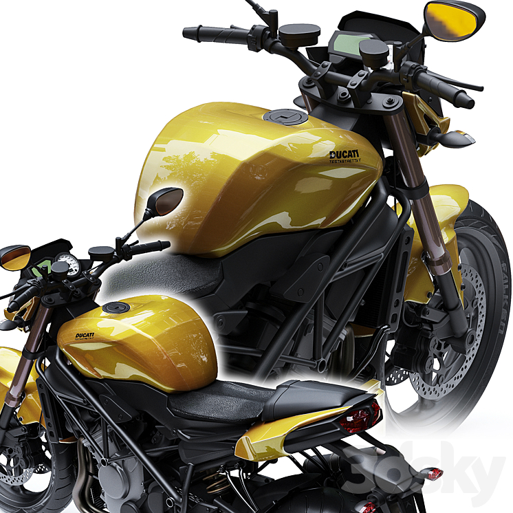 Ducati Street Fighter 3DS Max - thumbnail 2