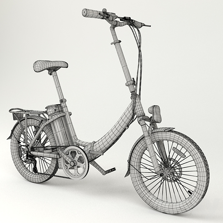 e-bike TUCANO BASIC RENAN 3DS Max - thumbnail 2