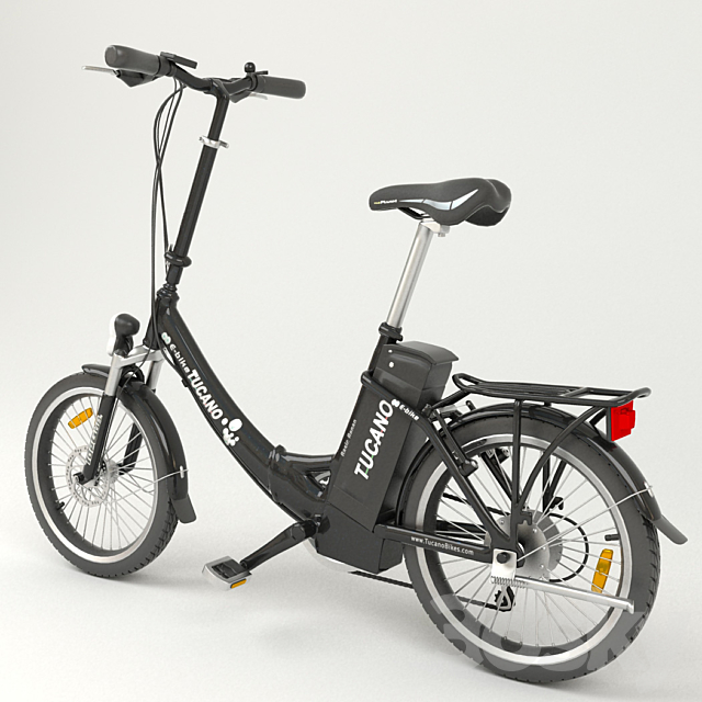 e-bike TUCANO BASIC RENAN 3DSMax File - thumbnail 3