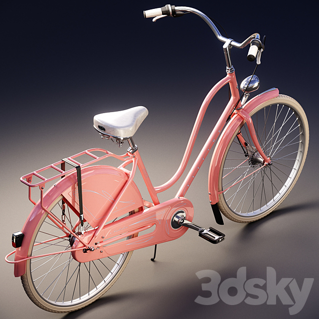 Electra Amsterdam 8i 3DS Max Model - thumbnail 2