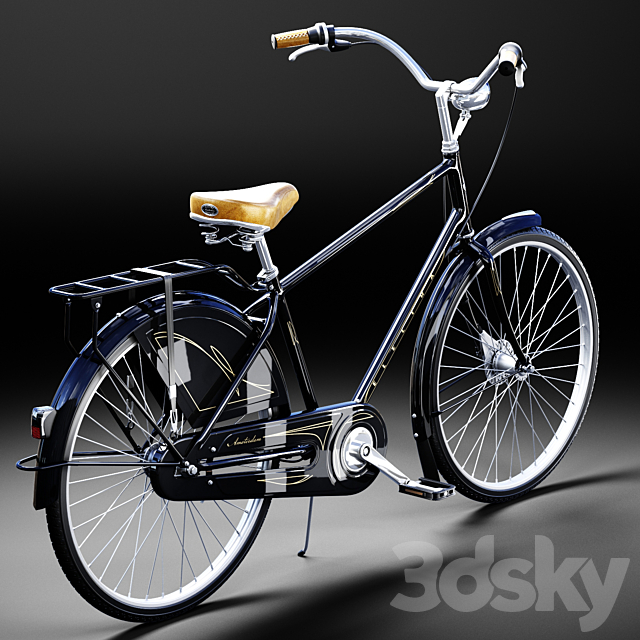 Electra Amsterdam Classic 3i 3DS Max Model - thumbnail 3