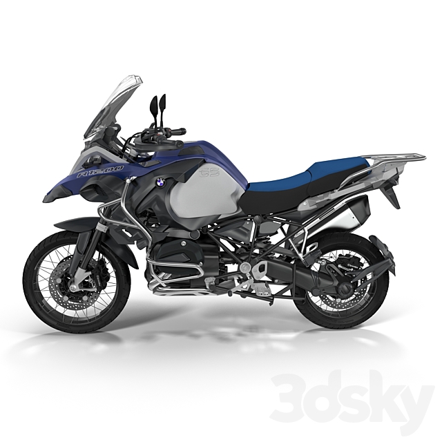 Enduro BMW R1200GS Adventure 2014 3ds Max - thumbnail 2