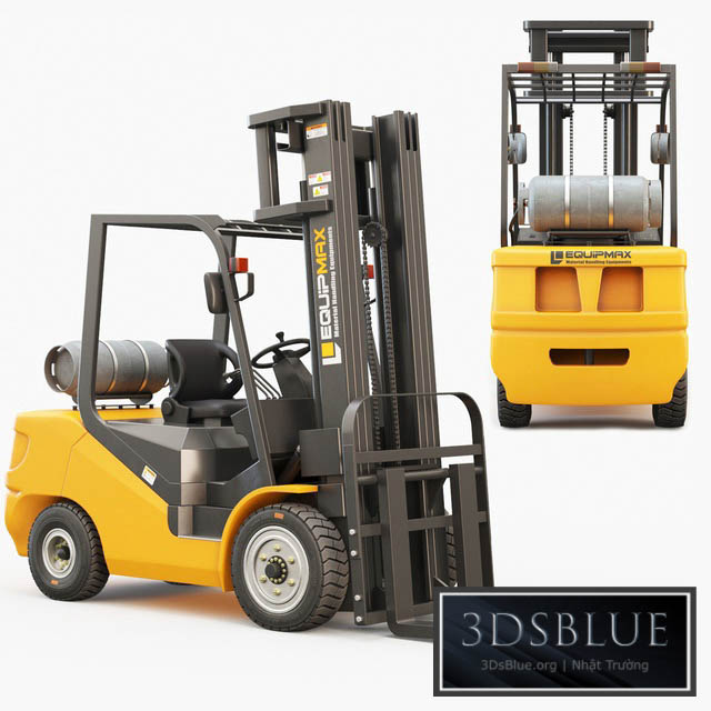 EQUIPMAX 3000 Forklift 3DS Max - thumbnail 3