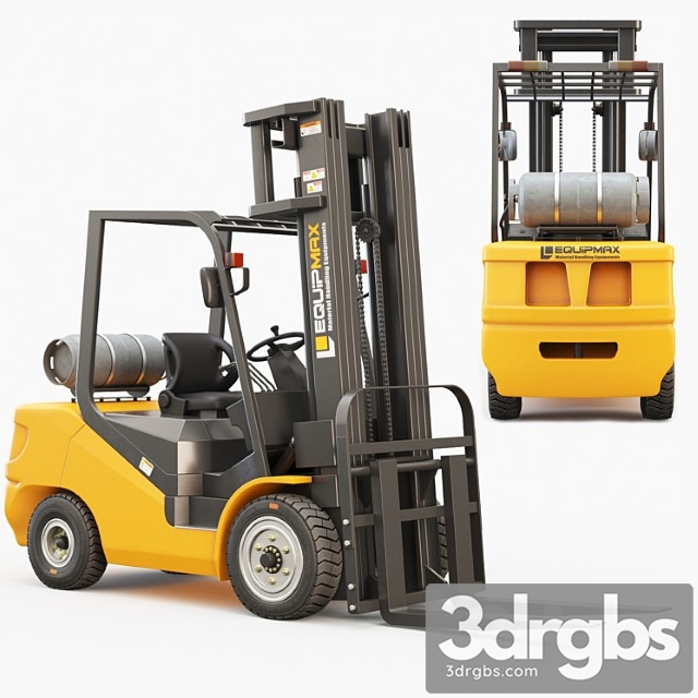 EQUIPMAX 3000 Forklift 3dsmax Download - thumbnail 1