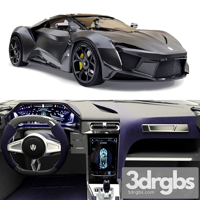 Fenyr Supersport Wmotors 3dsmax Download - thumbnail 1