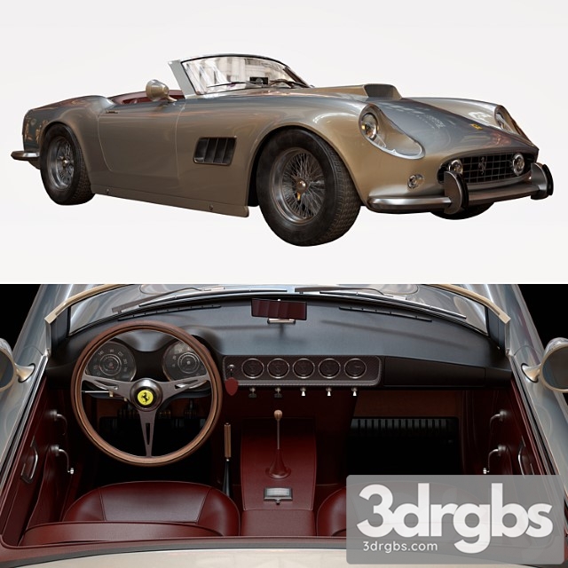 Ferrari 250 gt swb california spyder (v Ray) - thumbnail 1