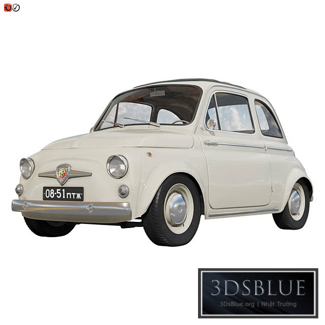 Fiat abarth 500 3DS Max - thumbnail 3