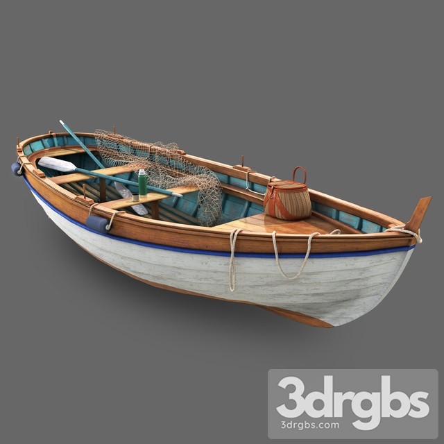 fishing boat 3dsmax Download - thumbnail 1