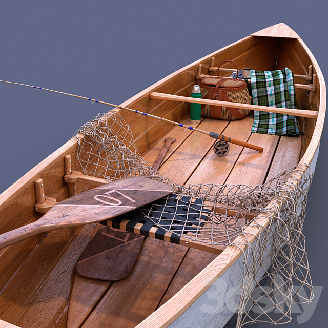 Fishing boat 3DSMax File - thumbnail 2