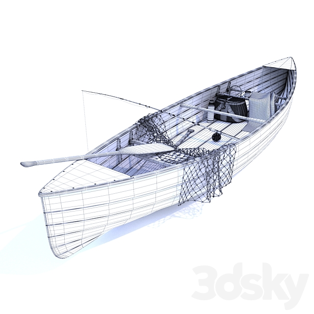 Fishing boat 3DSMax File - thumbnail 3