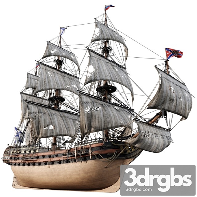 Flagship peter 1 the ingermanland 1715 - thumbnail 1