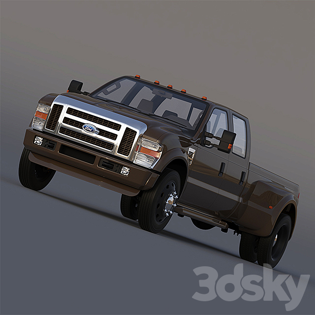 Ford F-450 3ds Max - thumbnail 2