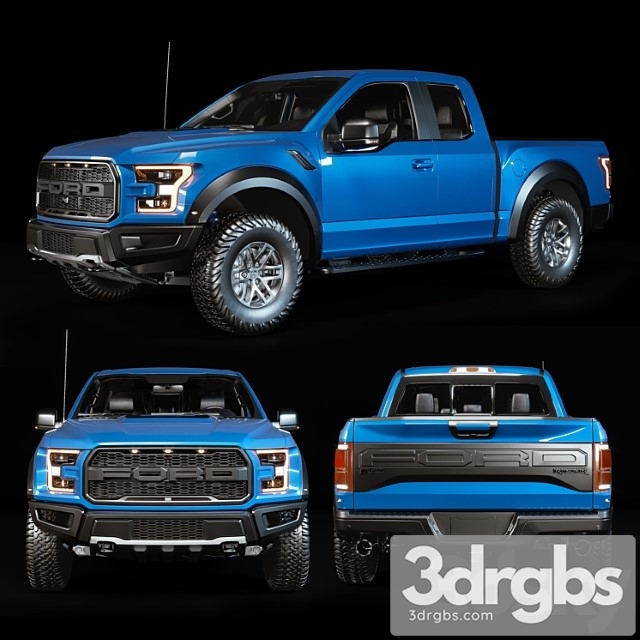 Ford f150 raptor 3dsmax Download - thumbnail 1