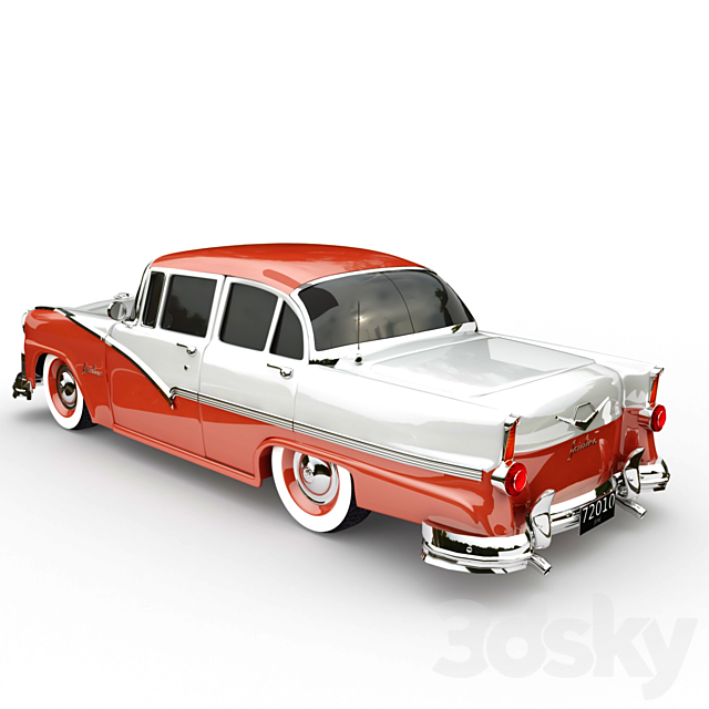 ford fairline 3DS Max Model - thumbnail 3