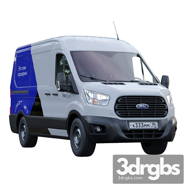 Ford transit yandex.drive 3dsmax Download - thumbnail 1