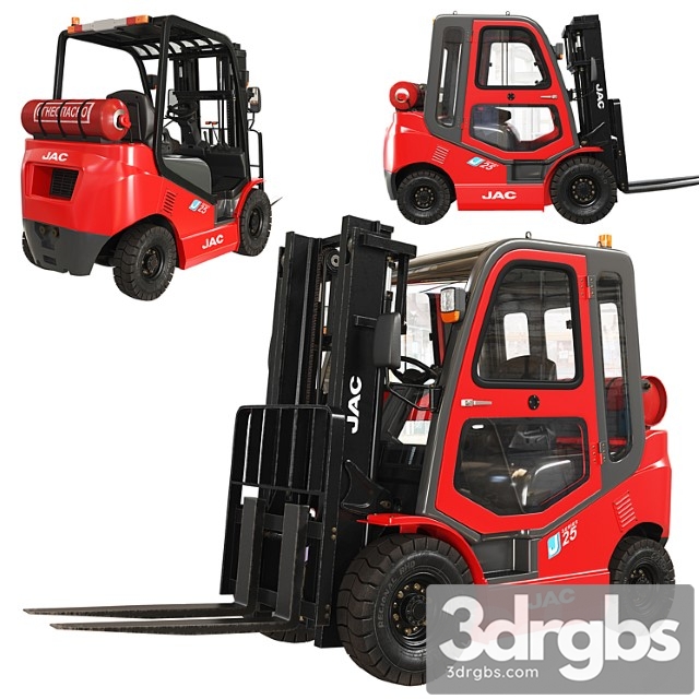 Fork lift truck jac cpcd 25 - thumbnail 1