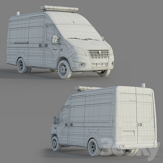 Gazelle Next 3DSMax File - thumbnail 3