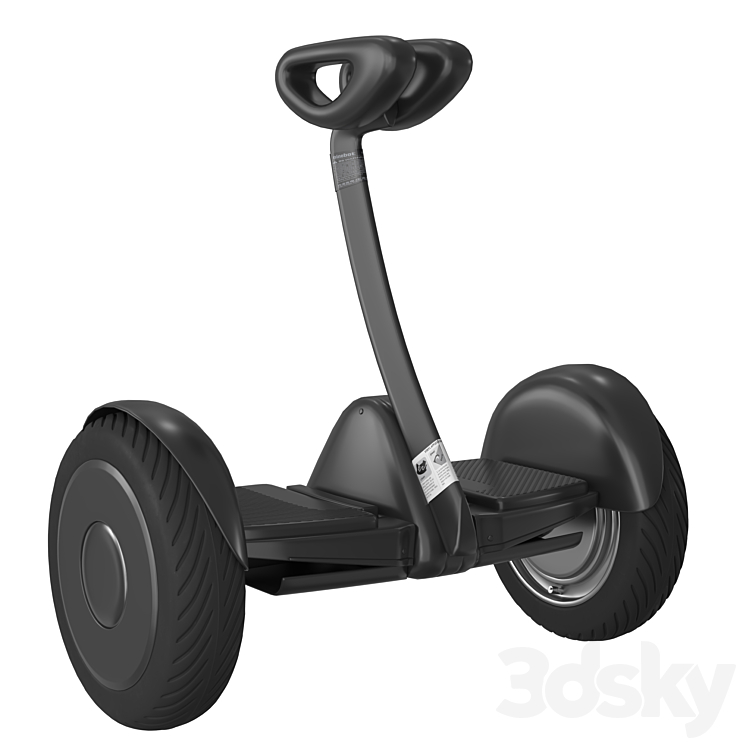 Gyro Scooter 3DS Max - thumbnail 1