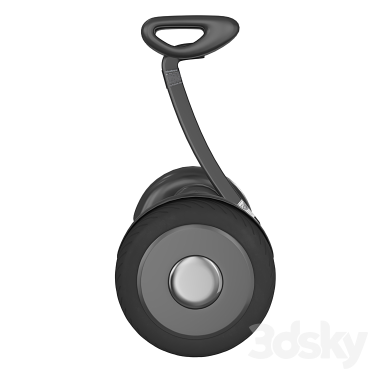 Gyro Scooter 3DS Max - thumbnail 2