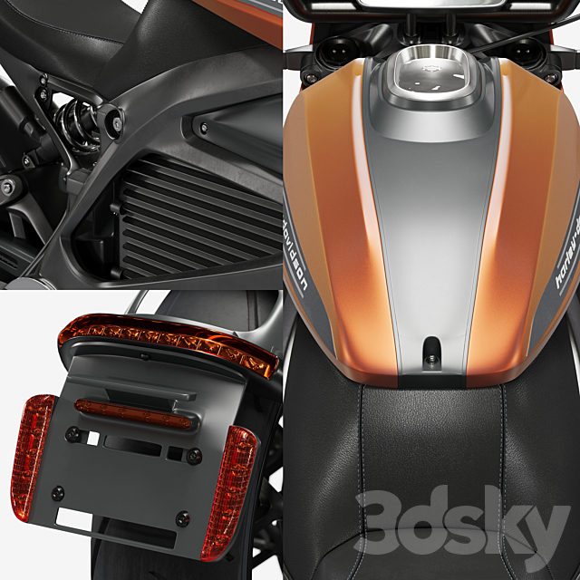 Harley davidson livewire 3DSMax File - thumbnail 3