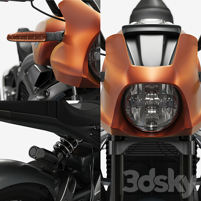 Harley davidson livewire 3DSMax File - thumbnail 4