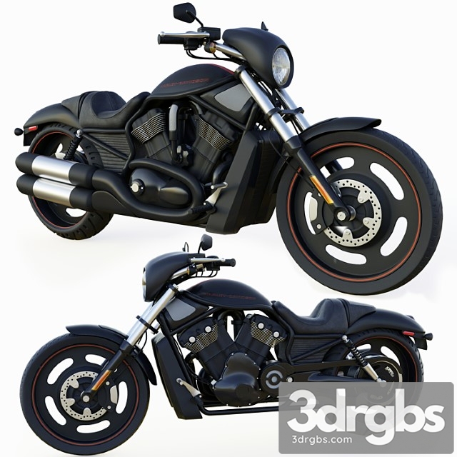 Harley-davidson night rod 3dsmax Download - thumbnail 1