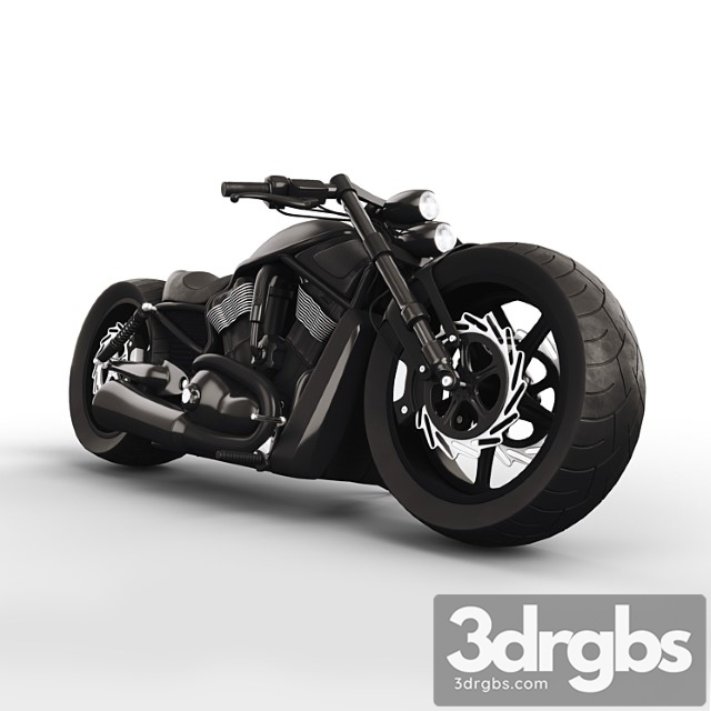 Harley-davidson night rod special 3dsmax Download - thumbnail 1