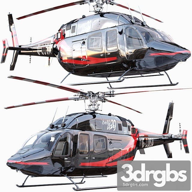 Helicopter bell429 - thumbnail 1