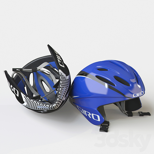 Helmet Giro 3ds Max - thumbnail 1