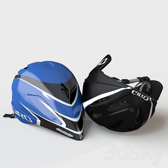 Helmet Giro 3ds Max - thumbnail 2