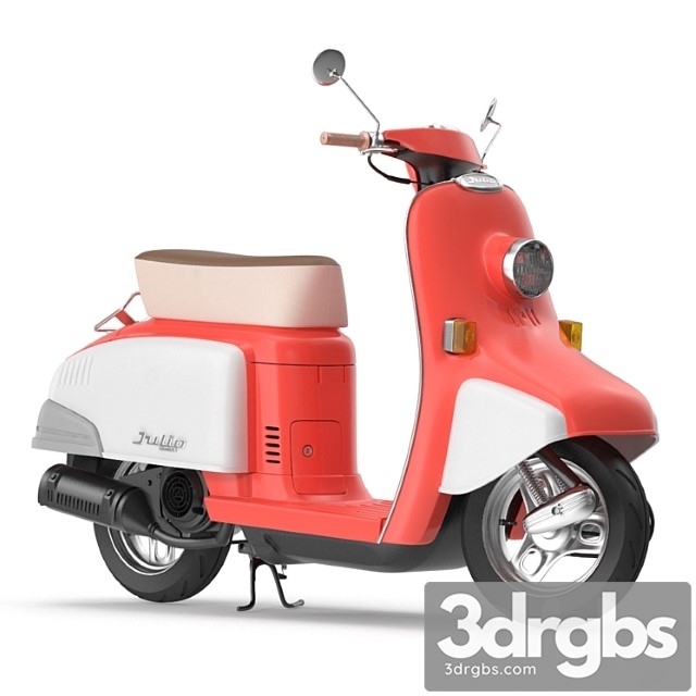 Honda julio scooter 3dsmax Download - thumbnail 1