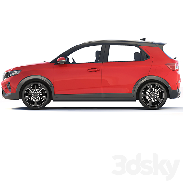 Honda WR-V RS 2023 3DS Max Model - thumbnail 6