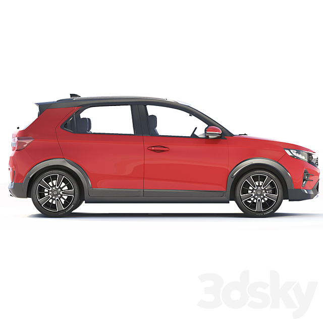 Honda WR-V RS 2023 3DS Max Model - thumbnail 7